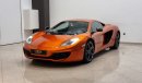 McLaren MP4 12C 2012 McLaren MP4-12C Spider, Warranty Full Al Tayer Service History, GCC