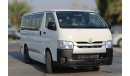 تويوتا هاياس 15Seater 2.5L diesel 2019 model with rear A/C available for export.