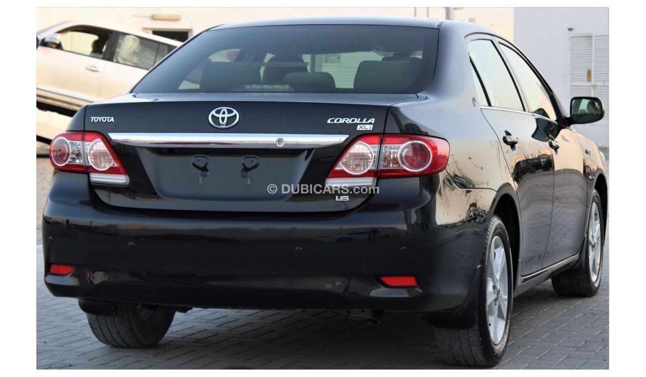 تويوتا كورولا XLI XLI تويوتا كورولا 2013 خليجي 1600 بحالة متتازة بدون صبغ بدون حوادث