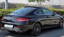 Mercedes-Benz C 200 Coupe 2020  AMG , GCC 0km W/3Yrs or 100K KM warranty + 3Yrs or 50K KM Service.