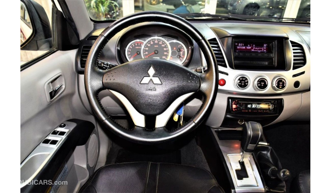 ميتسوبيشي L200 Sportero 2015 Model! In White Color Pickup! GCC Specs ONLY 41000 KM!