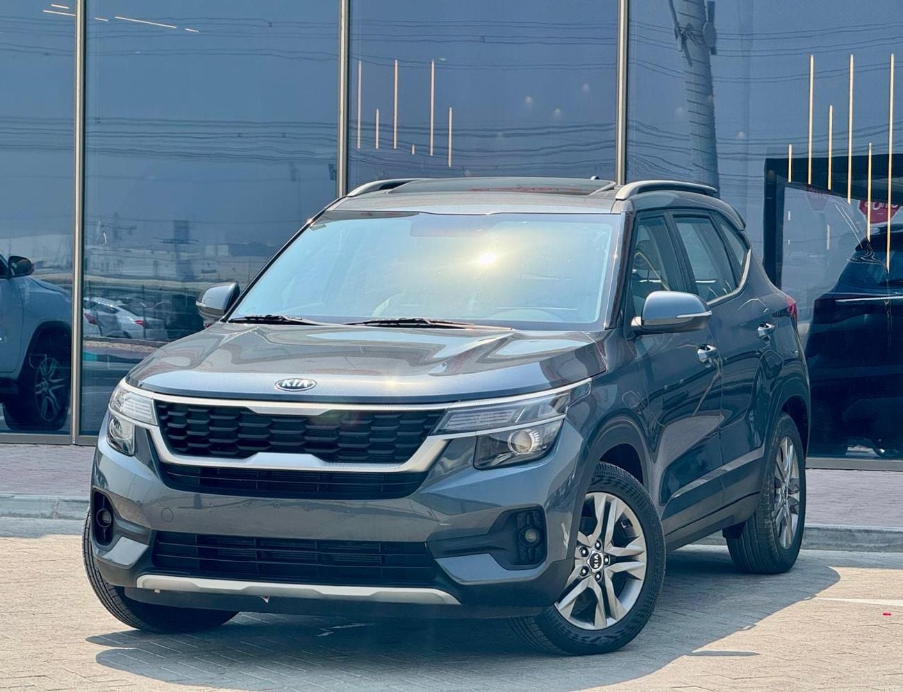 كيا سيلتوس EX 740-Monthly Kia Seltos 2021 l GCC l Accident Free | Sunroof