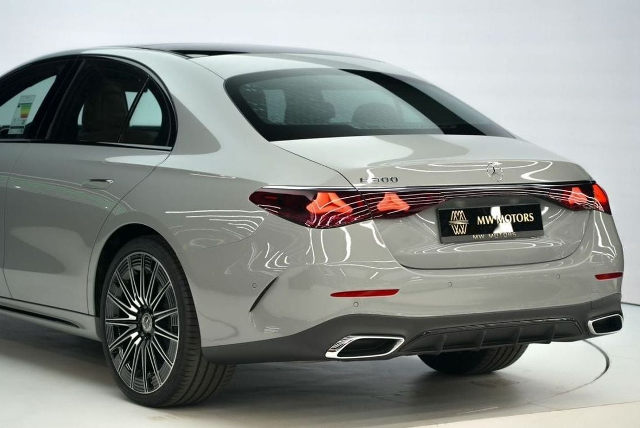 Mercedes-Benz E300 Mercedes-Benz E 300 | 2025 GCC 0km | Agency Warranty | AMG Sports Package | Black Piano Trim