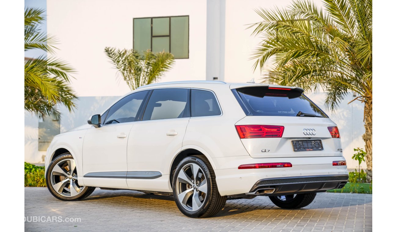 أودي Q7 S-Line | 2,624 P.M | 0% Downpayment | Full Option | Immaculate Condition