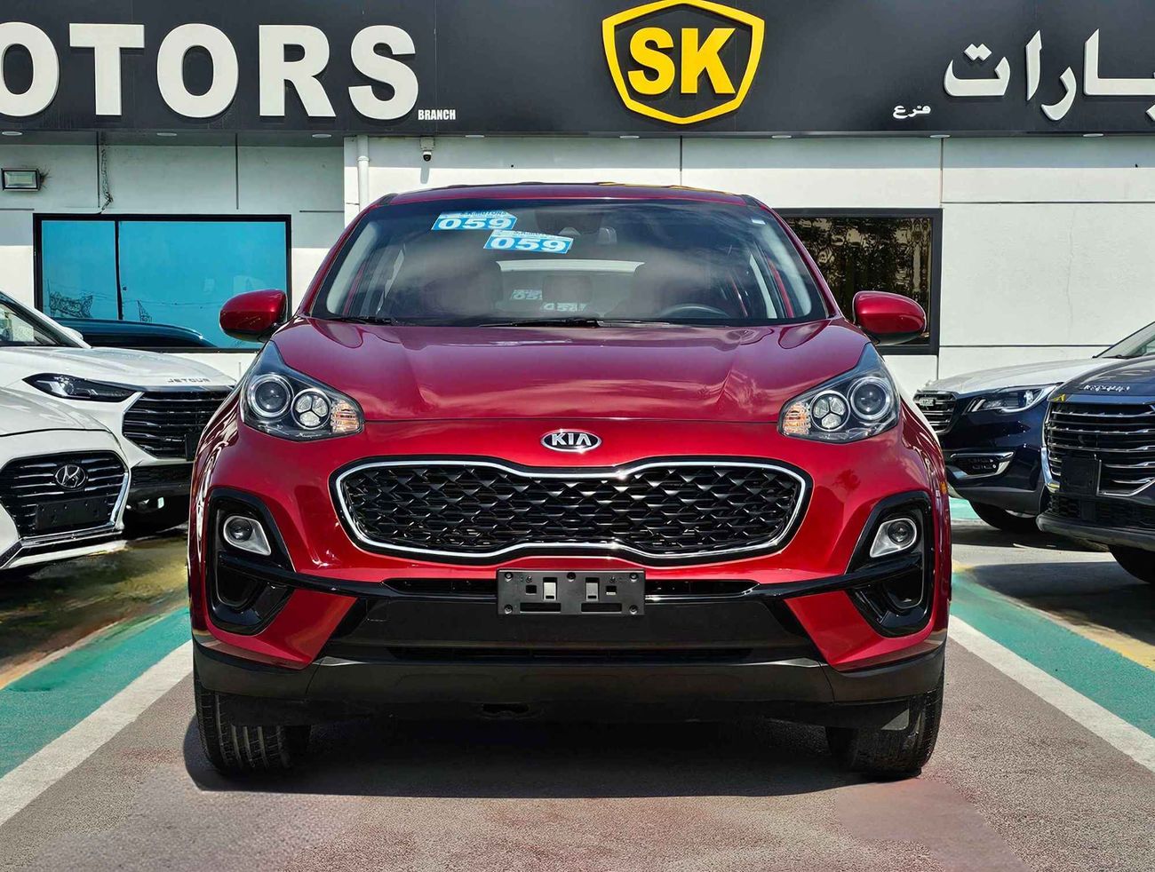 كيا سبورتيج LX // 659 AED Monthly // MID OPT // ORG AIRBAG (LOT # 37452)