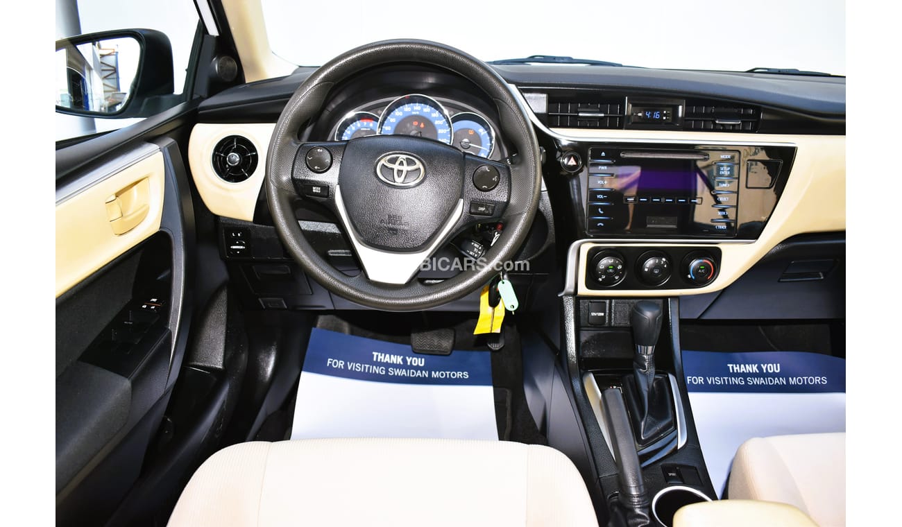Toyota Corolla AED 929 PM | 2.0L SE GCC DEALER WARRANTY