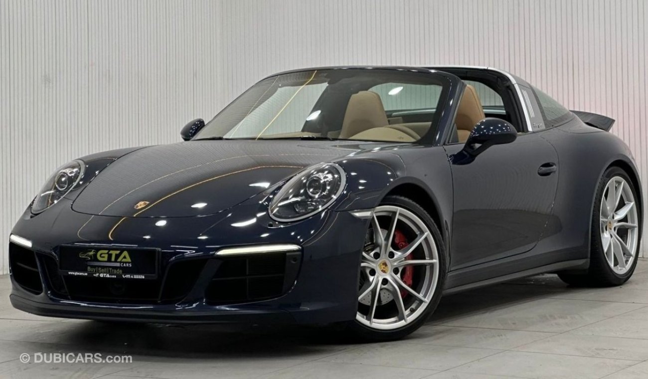 بورش 911 تارجا 4 2017 Porsche 911 Targa 4 GTS, June 2026 Porsche Warranty, Full Porsche Service History, Low Kms, GCC