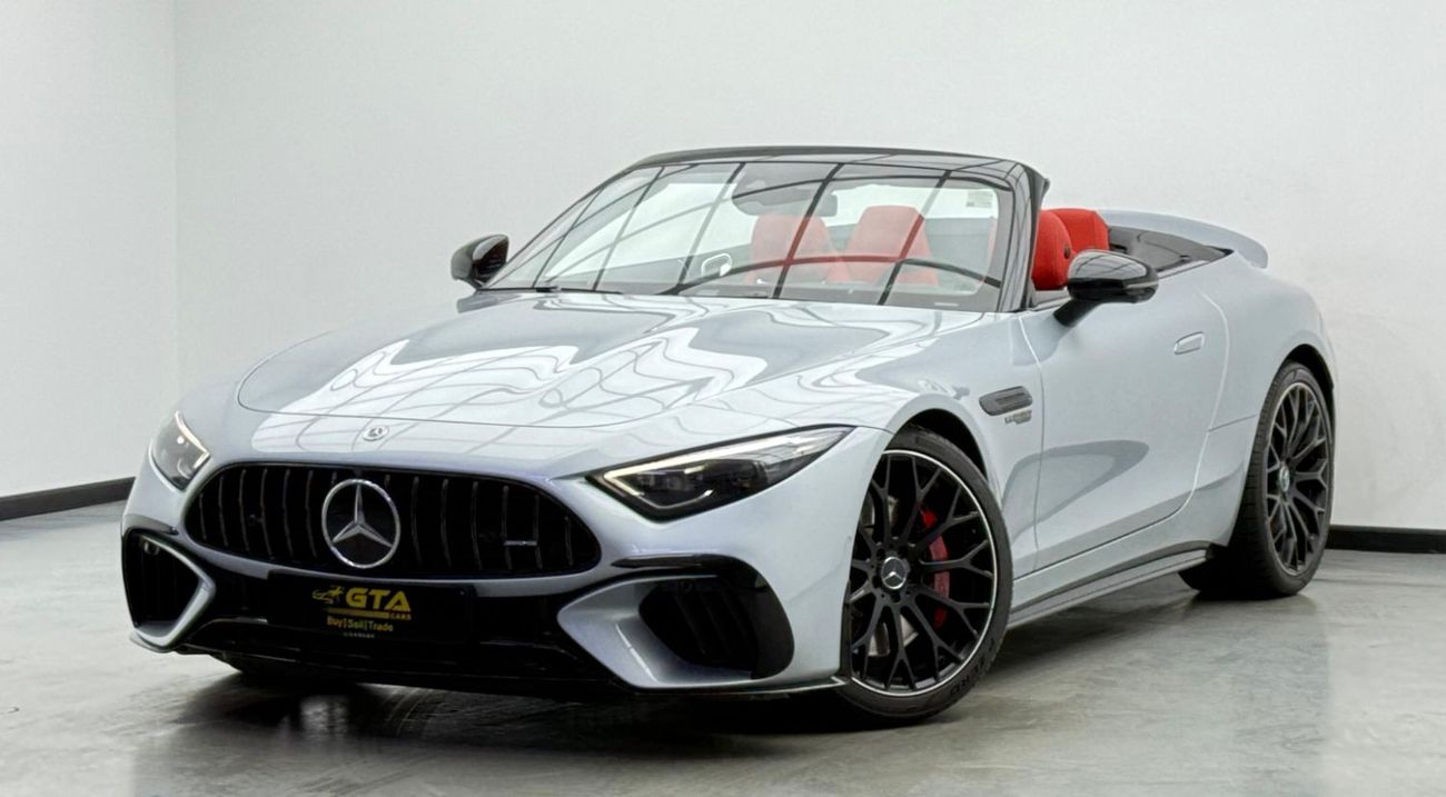 Mercedes Benz SL55 AMG  2022 Mercedes Benz SL55 AMG 4MATIC+, 2028 Mercedes Warranty, Full MB Service History, GCC