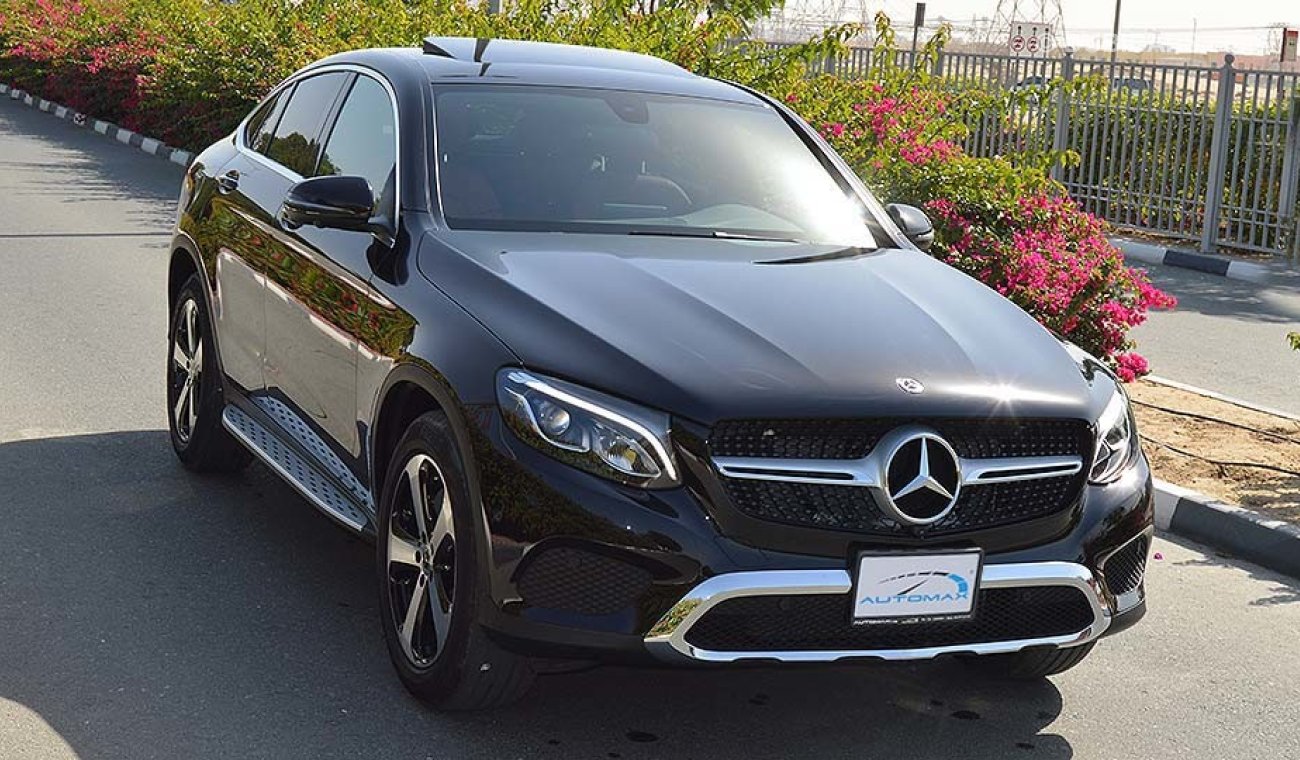 Mercedes-Benz GLC 300 Coupe, 4Matic 2019, 2.0L I4-Turbo GCC, 0km with 2 Years Unlimited Mileage Warranty