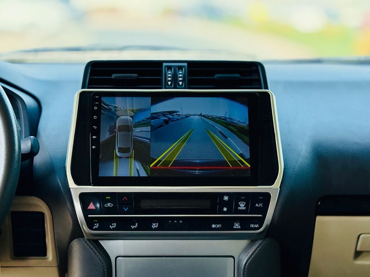 Toyota Prado Toyota Prado Fuel Petrol cylinder 4 black colour outside and beige inside