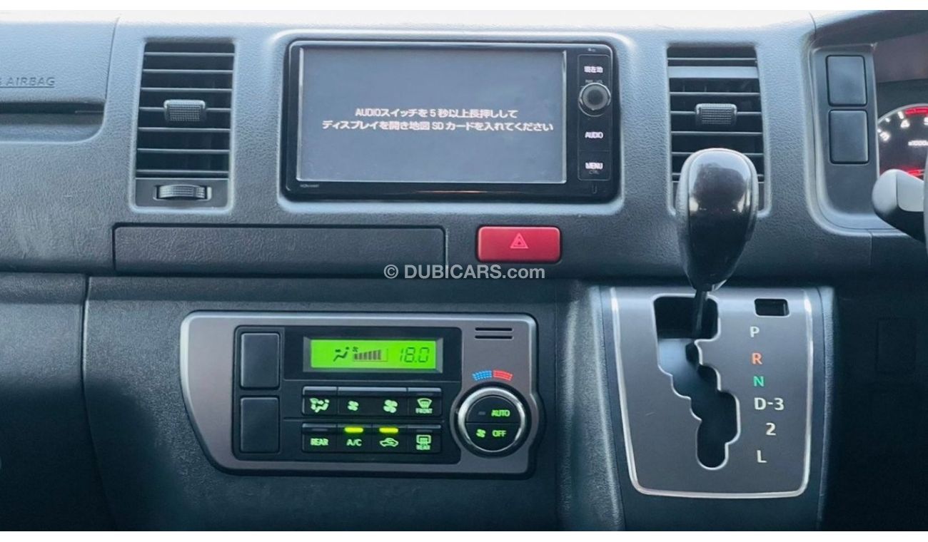 Toyota Hiace KD201 | 2016 | Diesel 3.0L | AUTOMATIC | PUSH START | ORIGINAL MILEAGE | FRESH JAPAN IMPORTED