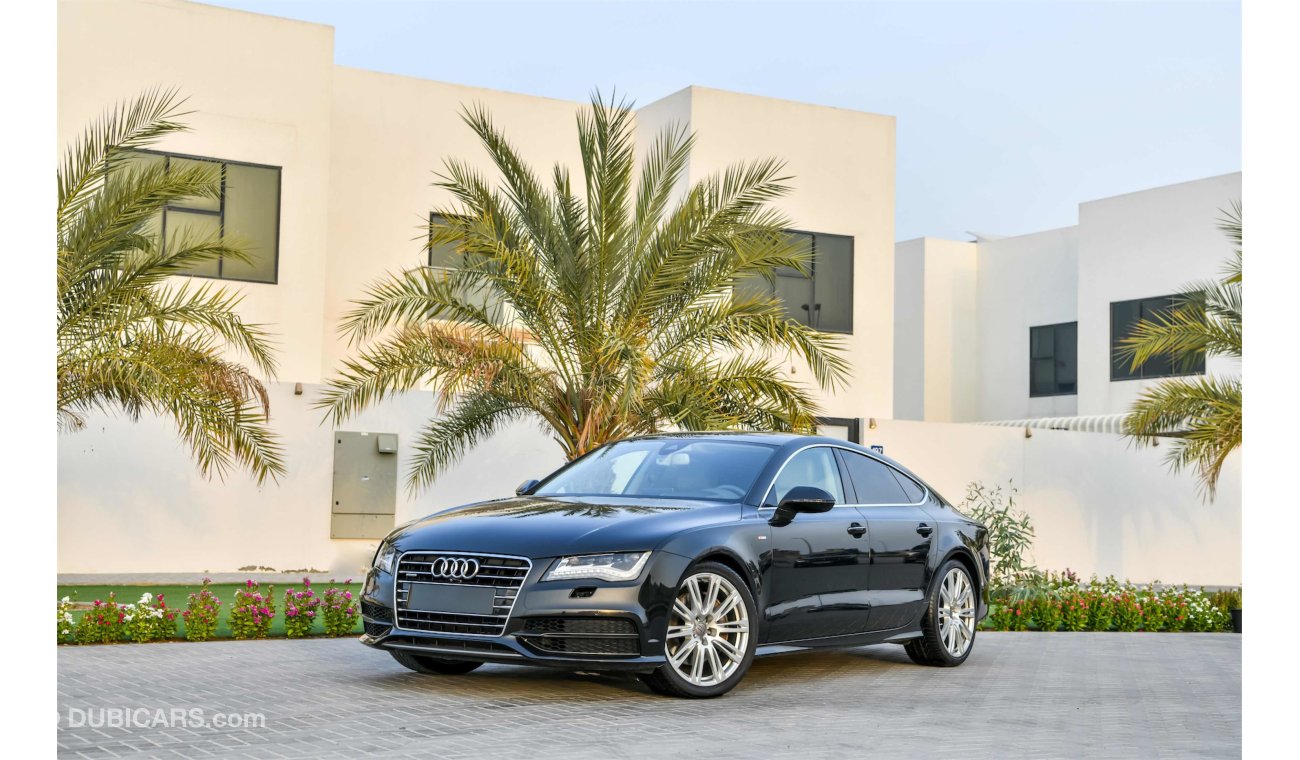 أودي A7 3.0L Supercharged S-Line - Agency Serviced - AED 1,639 PER MONTH (4 Y) - 0% DOWNPAYMENT