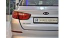 كيا أوبتيما ORIGINAL PAINT ( صبغ وكاله ) KIA Optima 2015 Model!! in Silver Color! GCC Specs