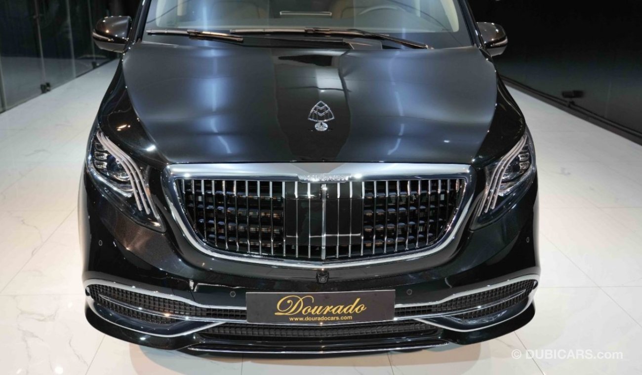 مرسيدس بنز V 300 Extra LWB - 4 Matic | Maybach Kit | New  | 2023 | Obsidian Black Metallic