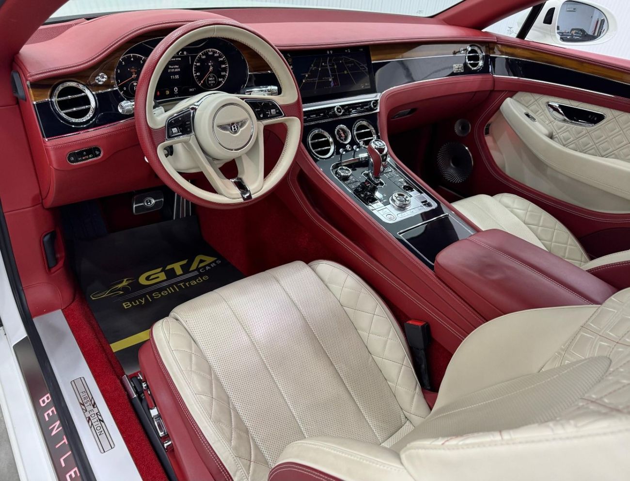 بنتلي كونتيننتال جي تي 6.0L W12 (626 HP) 2019 Bentley Continental GT 1st Edition, Warranty, Full Service History, Very Low