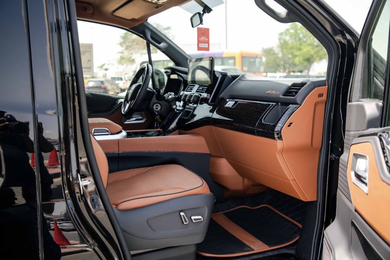 Toyota Hiace Alpha A380 KMuller Edition 3.5L - Black Inside Brown | Export Only
