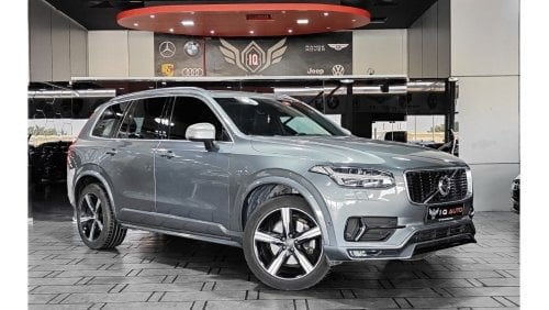 Volvo XC90 R Design AED 2,600 P.M | 2019 VOLVO XC90 T6 R-DESIGN | 7 SEATS | TOP OPTION | GCC | UNDER WARRANTY