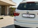 بي أم دبليو X3 AED 1,670 P.M | 0% DOWN PAYMENT | BMW X3 XDRIVE28I M KIT | 2017 | GCC SPECS