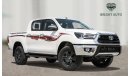 Toyota Hilux **2021** Diesel 2.4L Full option New shape Automatic  with Chrome bumper / DVD & Camera (inside red)