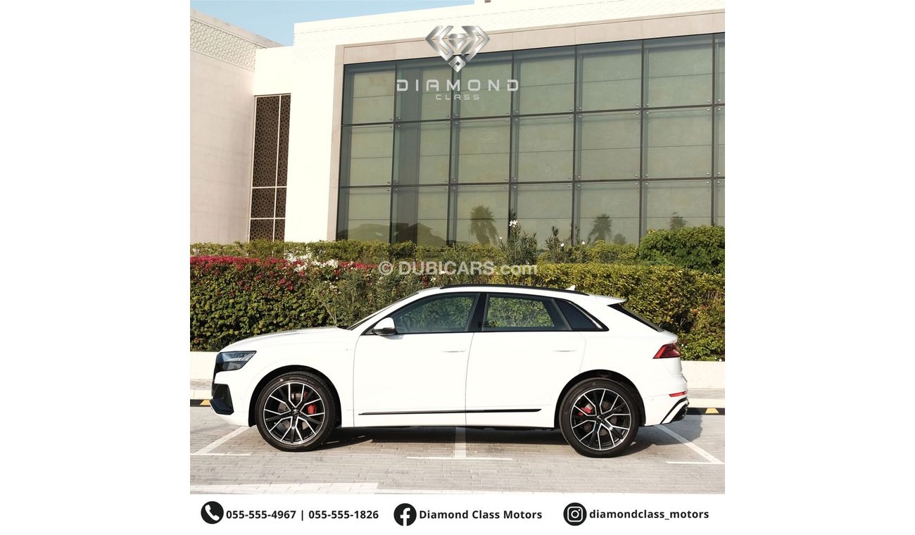 Audi Q8 55 TFSI quattro S-Line Audi Q8 S-Line 55 TFSI Quattro Top Option GCC Panoramic  Head-Up Display  360