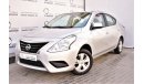 Nissan Sunny 1.5L SV 2018 GCC DEALER WARRANTY