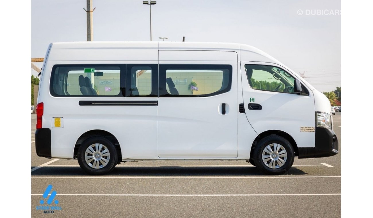 Nissan Urvan Panel Van High Roof 2020 NV350 High Roof 13 Seater - Passenger Van - M/T Petrol - GCC - Ready to Dri