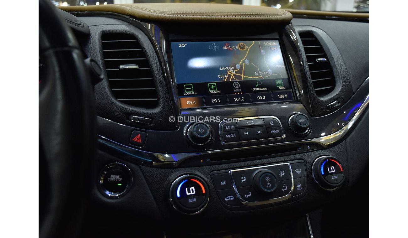 شيفروليه إمبالا EXCELLENT DEAL for our Chevrolet Impala LTZ ( 2014 Model ) in Black Color GCC Specs