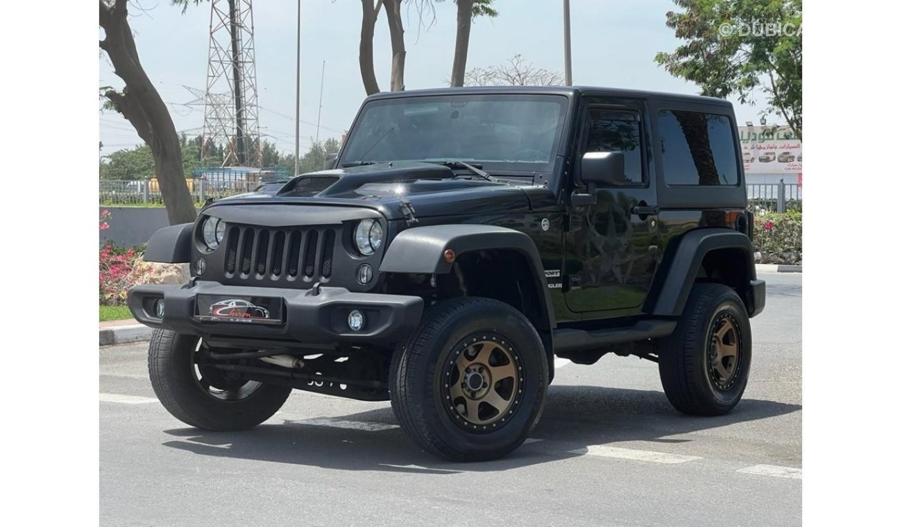 Jeep Wrangler JEEP WRANGLER SPORT 2017 GCC BODY KIT FULL SERVICE HISTORY WITH DEALER WARRANTY