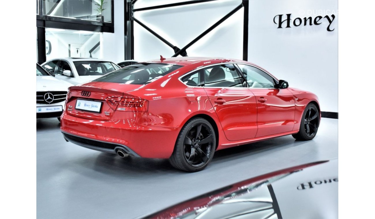 أودي A5 EXCELLENT DEAL for our Audi A5 S-Line 3.0T QUATTRO 2013 Model!! in Red Color! GCC Specs