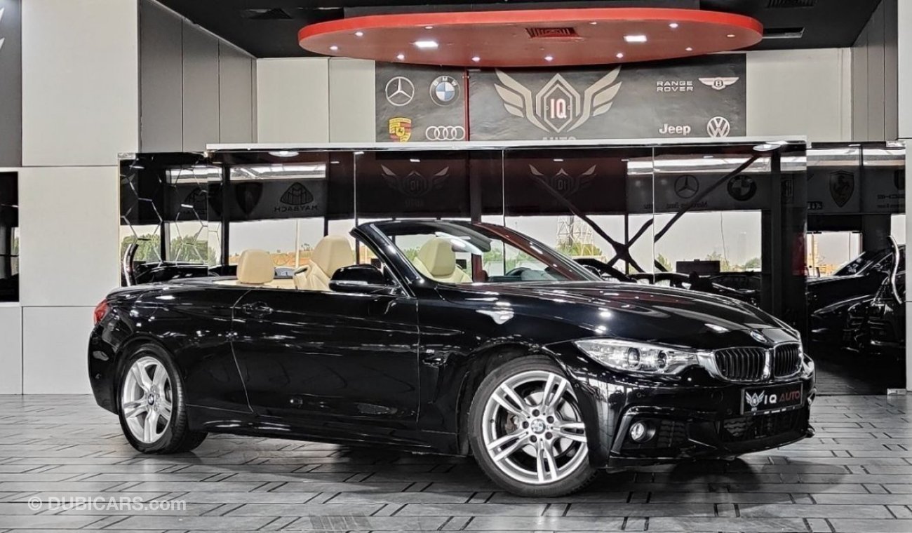 BMW 420i M Sport AED 2,300 P.M | 2015 BMW  420I M-SPORT HARD TOP CONVERTIBLE | GCC