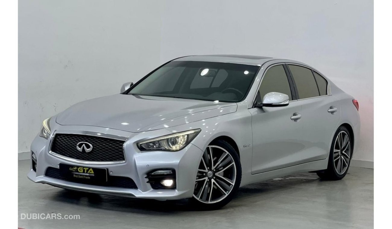 إنفينيتي Q50 هايبريد سبورت هايبريد سبورت هايبريد سبورت 2014 Infiniti Q50 Sport Hybrid, Service History, Low Kms, 