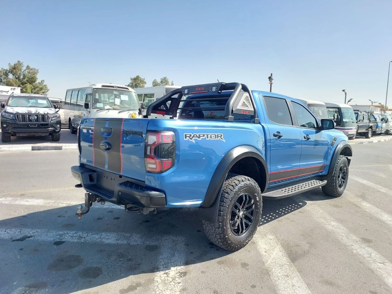 Ford Ranger Raptor (RAMADAN OFFER) FORD RANGER RAPTOR PICKUP RHD 2022 MODEL 2.0 L DIESEL AUTOMATIC(PM97023)