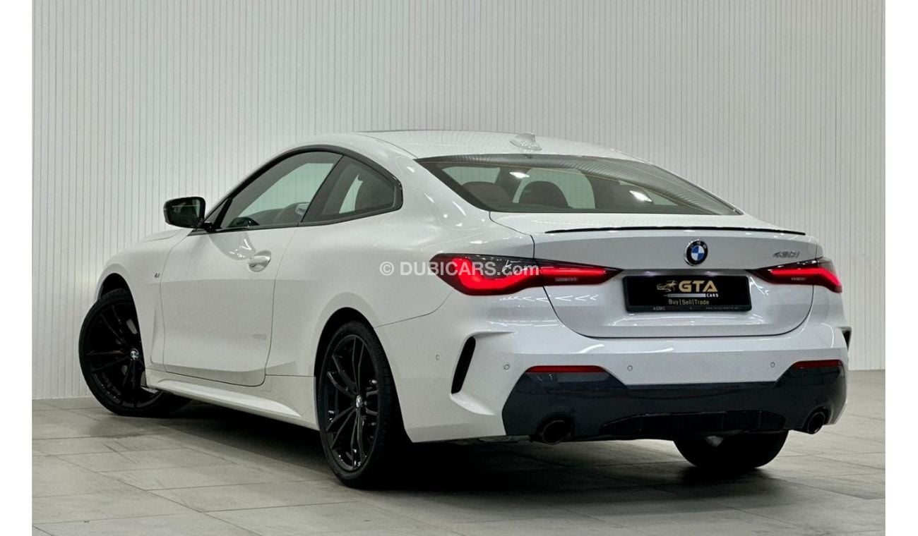 BMW 430i M Sport Pro 2021 BMW 430i M Sport Package, Nov 2025 BMW Warranty + Service Package, FSH Agency, GCC