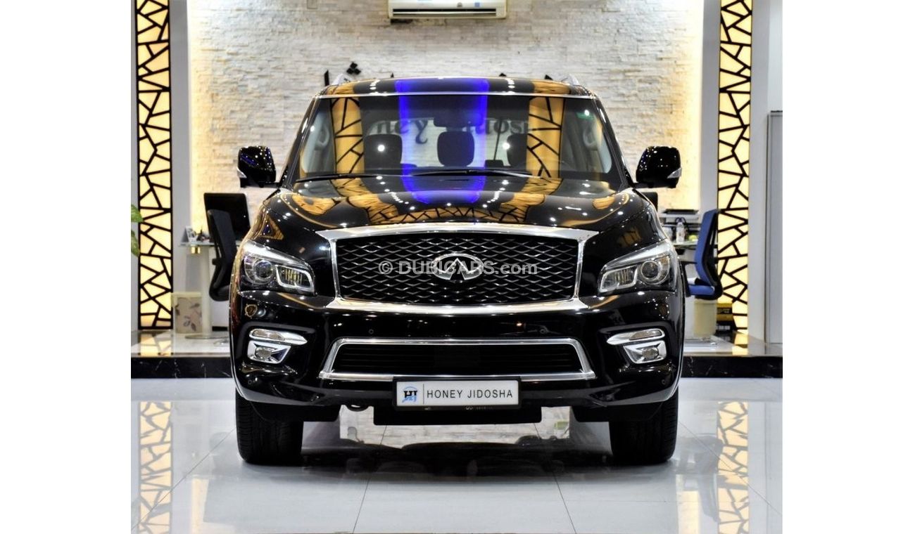 إنفينيتي QX80 EXCELLENT DEAL for our Infiniti QX80 ( 2017 Model ) in Black Color GCC Specs