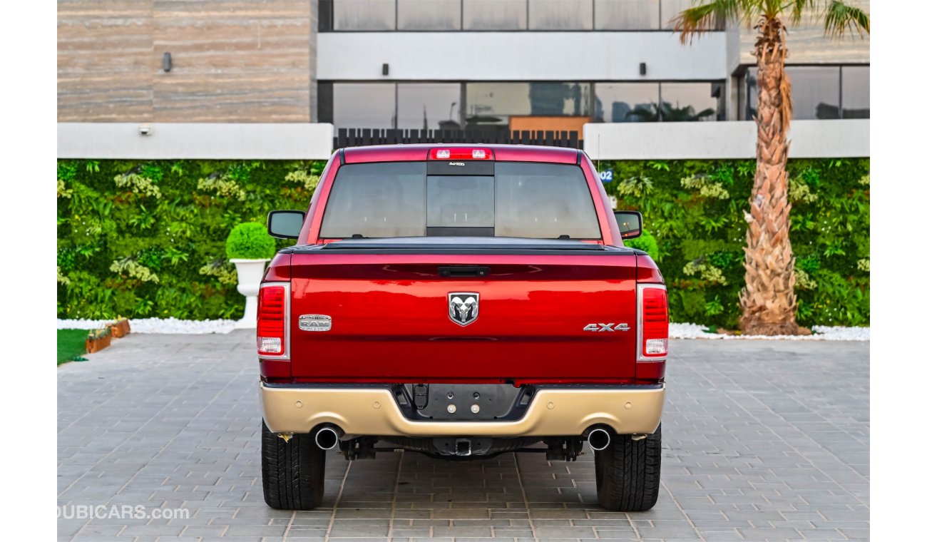 رام 1500 1500 Laramie Longhorn Crew Cab | 2,526 P.M | 0% Downpayment | Full Option | Perfect Condition!