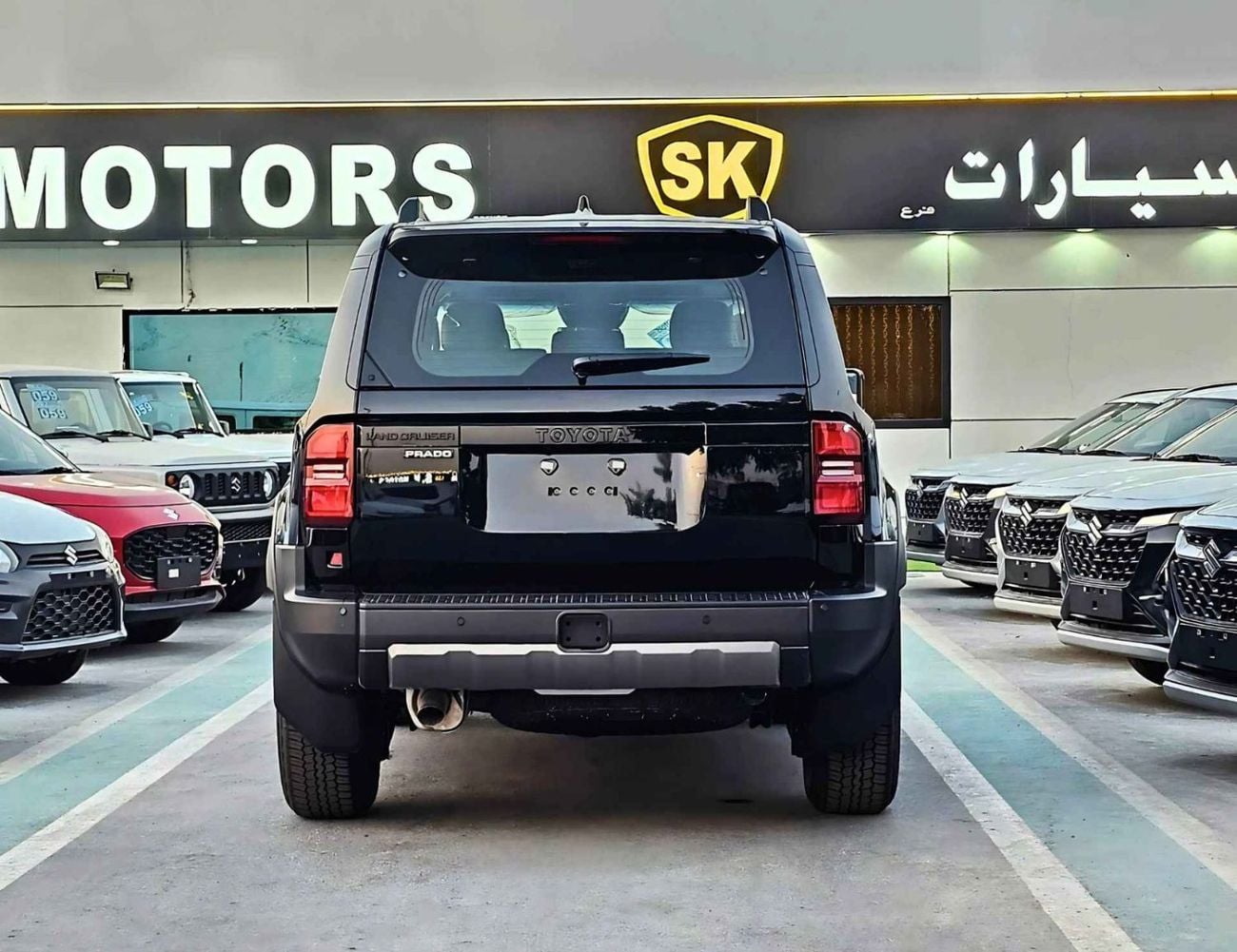 Toyota Prado TURBO / 2.4L V4 PETROL / GGC SPECS / RADAR , HUD / 360*CAMERA / FR PWR SEATS WITH LEATHER  (CODE # A