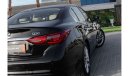 إنفينيتي Q50 Luxe | 1,723 P.M  | 0% Downpayment | Excellent Condition!