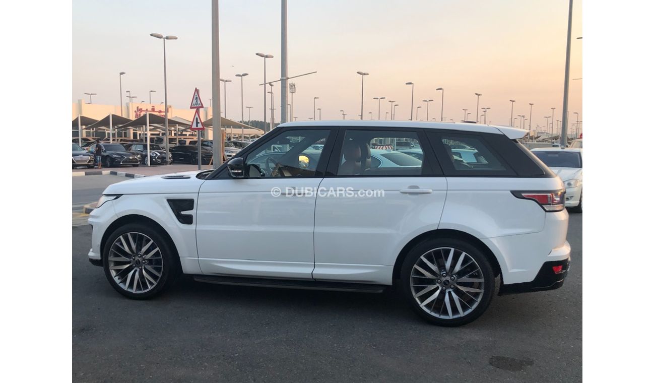 Land Rover Range Rover Sport Rang Rover sport super charge kit SVR model 2014 GCC car perfect condition full option V8