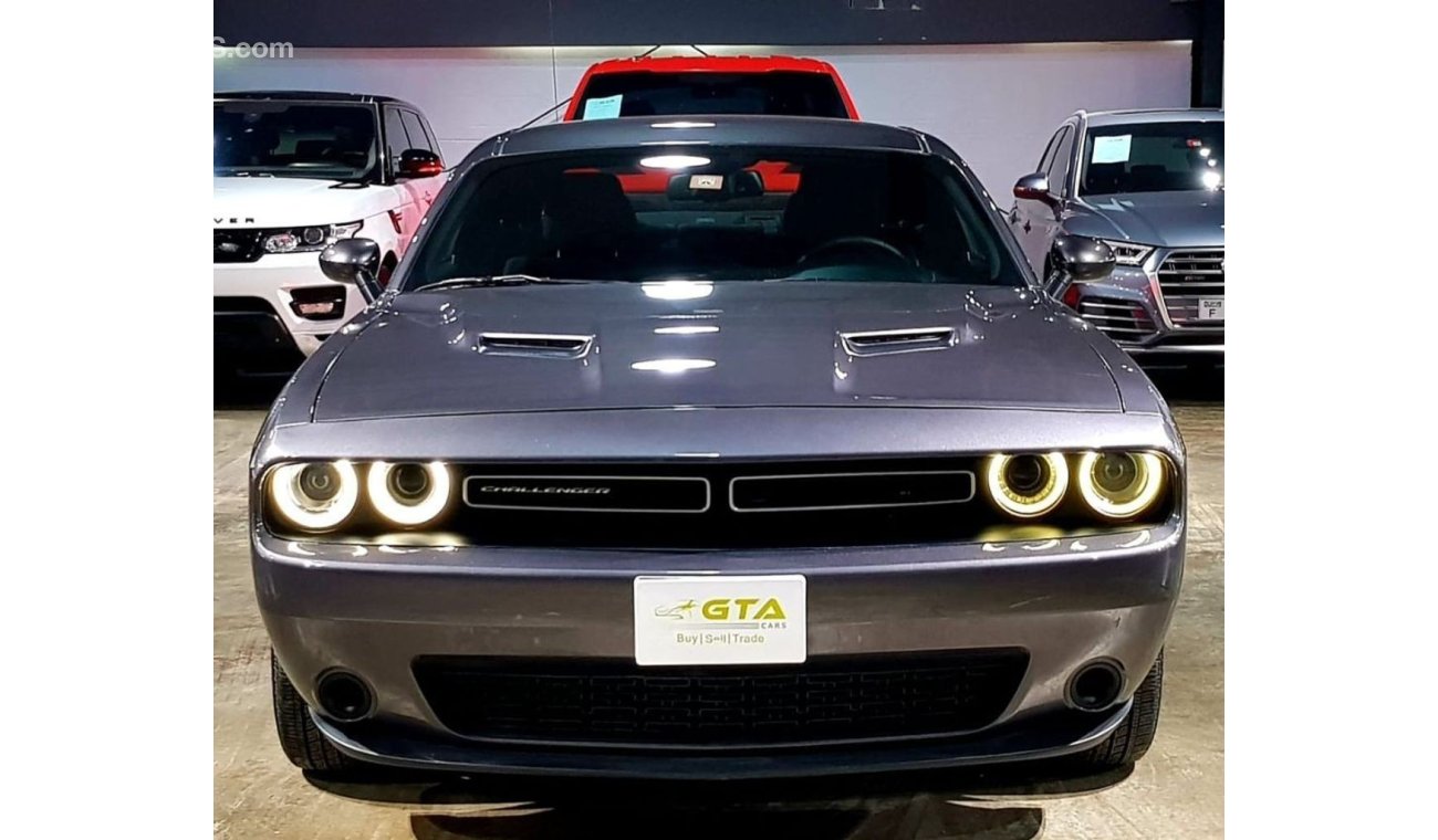 دودج تشالينجر 2015 Dodge Challenger SXT, Warranty, Service History, GCC, Low Kms