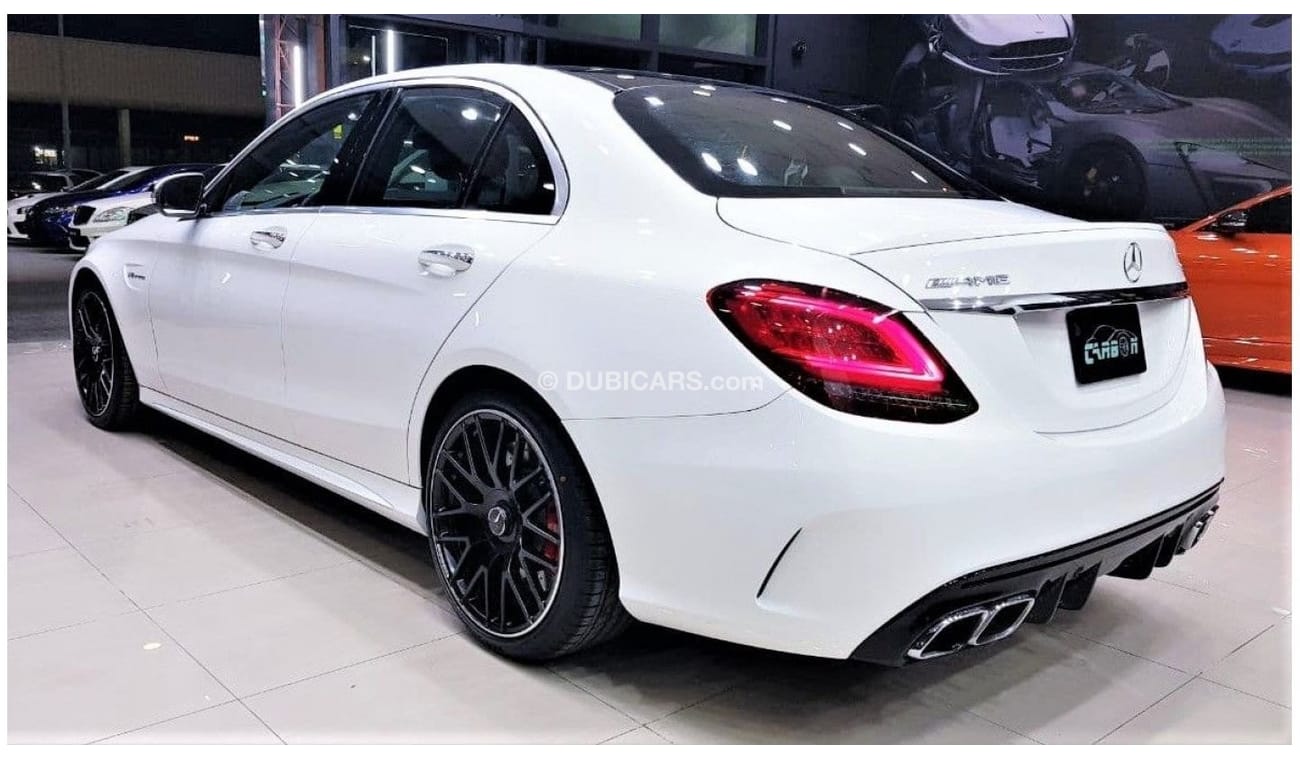 مرسيدس بنز C 63 AMG MERCEDES-BENZ C63 2020 MODEL WITH 3 YEARS WARRANTY FOR ONLY 260K AED