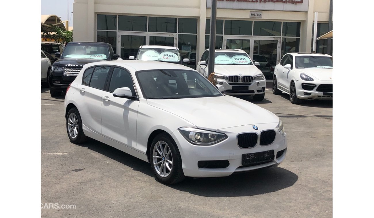 BMW 116i Bmw 116 model 2013 GCC car prefect condition one owner low mileage