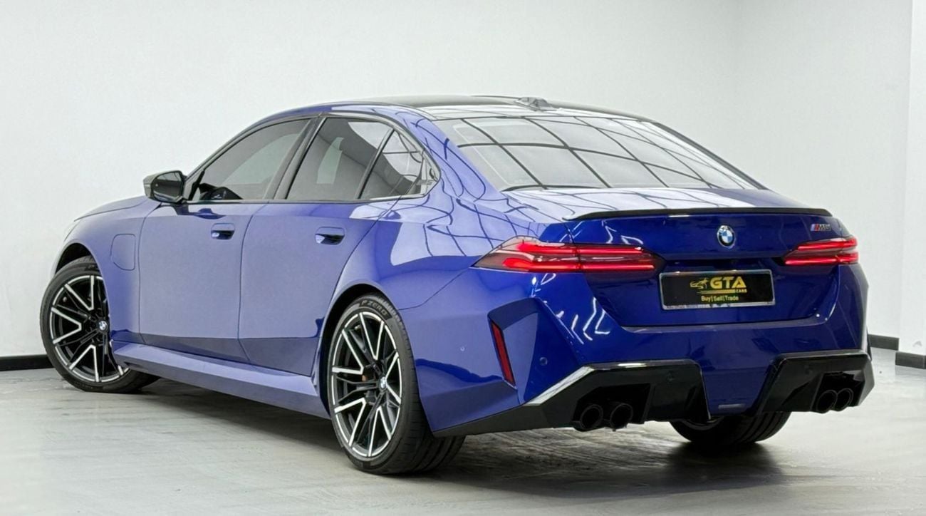 BMW M5 2025 BMW M5, 2030 BMW Warranty + Service Pack, Full BMW Service History, Low Km, Fully Loaded, GCC