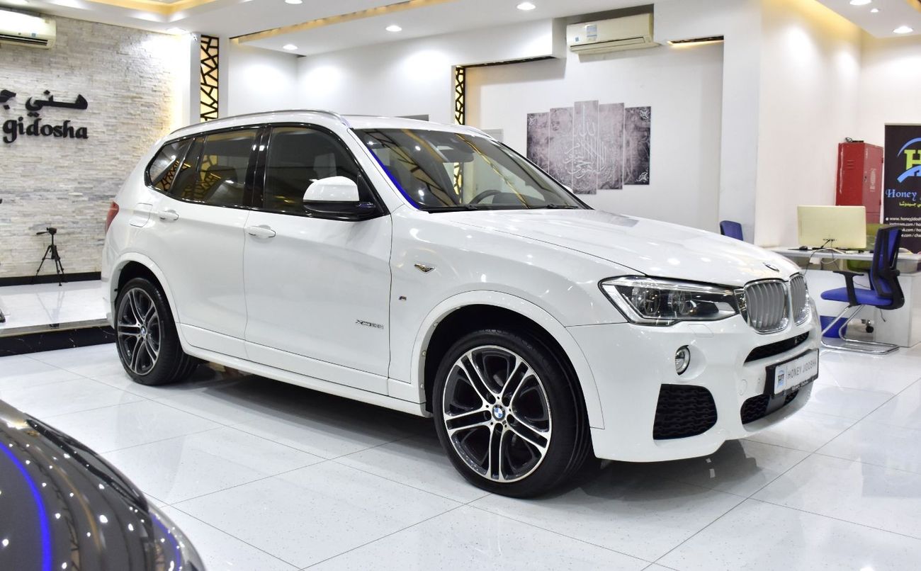 بي أم دبليو X3 EXCELLENT DEAL for our BMW X3 xDrive28i M-Kit ( 2015 Model ) in White Color GCC Specs