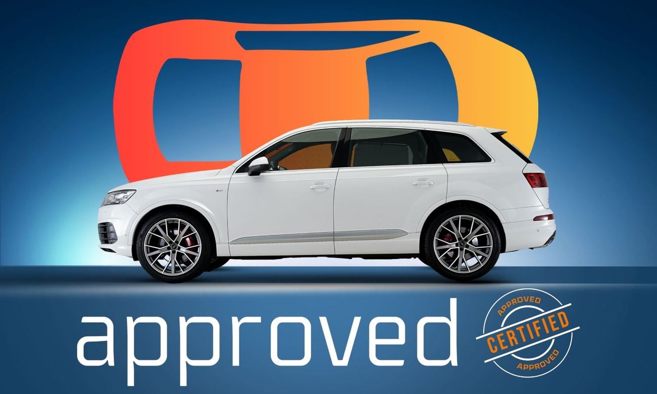 أودي Q7 45 TFSI quattro S-Line 3.0L Special Offer | AED 3,017 PM | Low KM, Up to 3 Years Warranty Service |