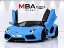 Lamborghini Aventador ROADSTER 6.5L V12 GCC Full service history