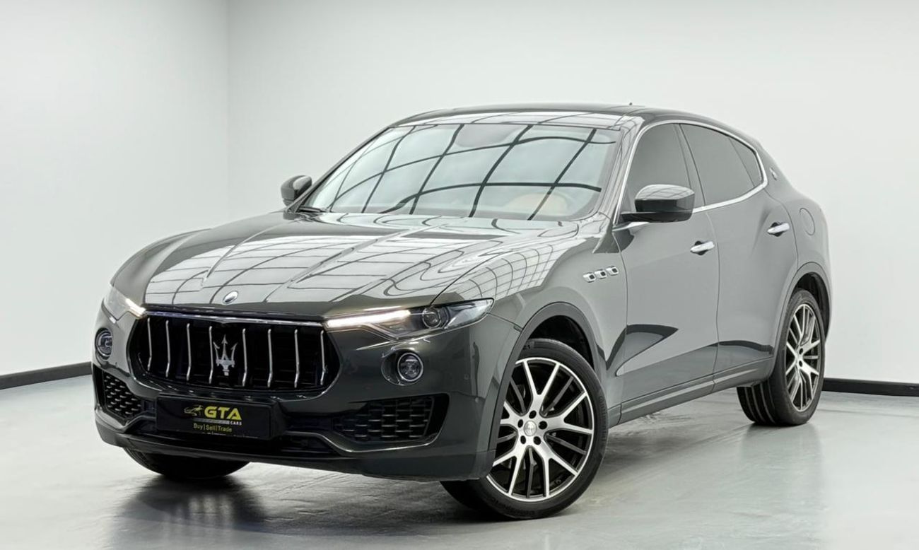 Maserati Levante Std 3.0L (350 HP) 2017 Maserati Levante, Service History, Fully Loaded, Excellent Condition, GCC