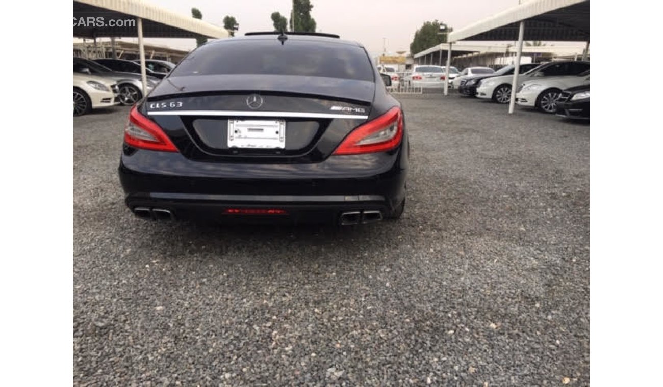 مرسيدس بنز CLS 63 AMG وارد اليابان بطاقة جمركية