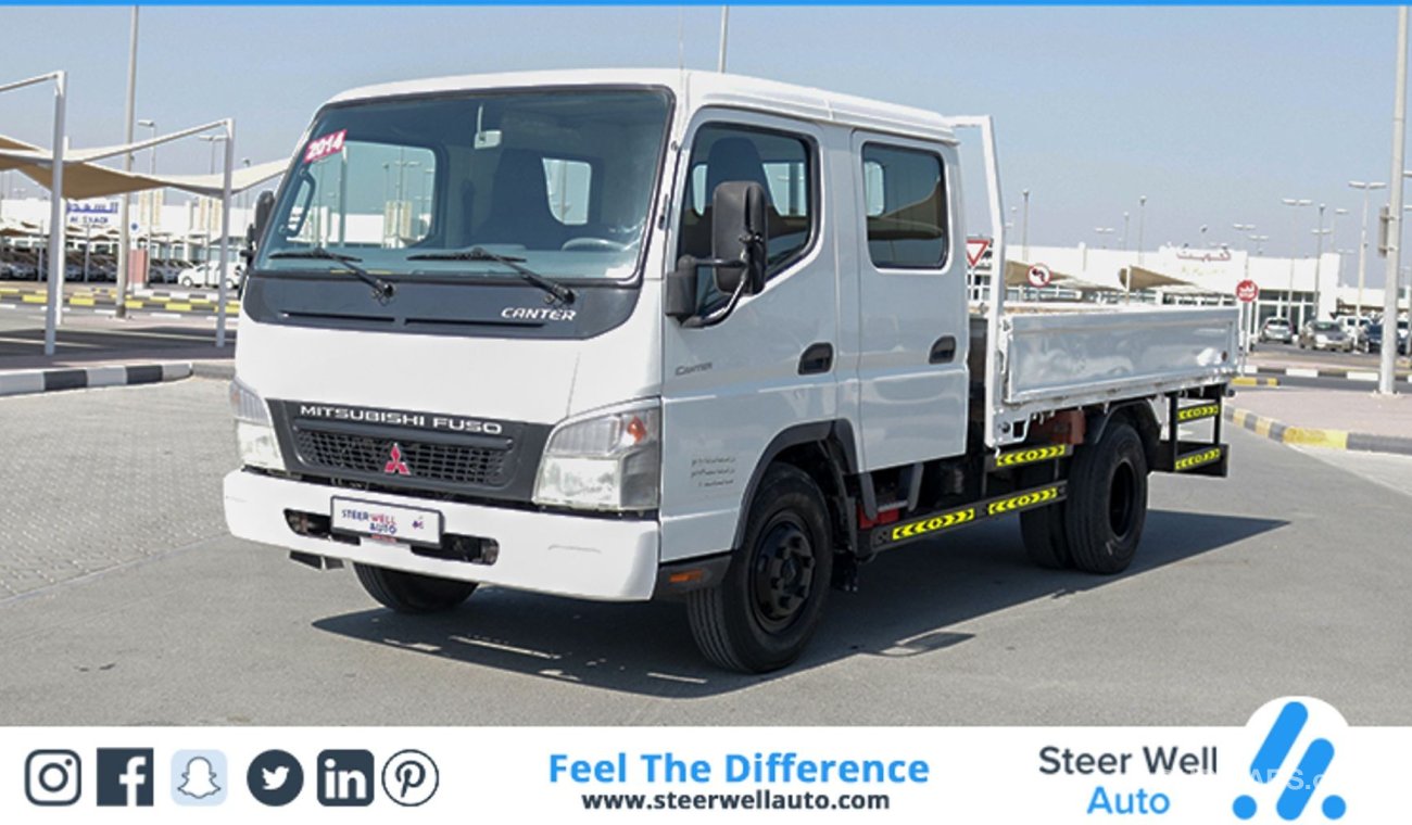 Mitsubishi Fuso Canter DUAL CABIN PICKUP TRUCK