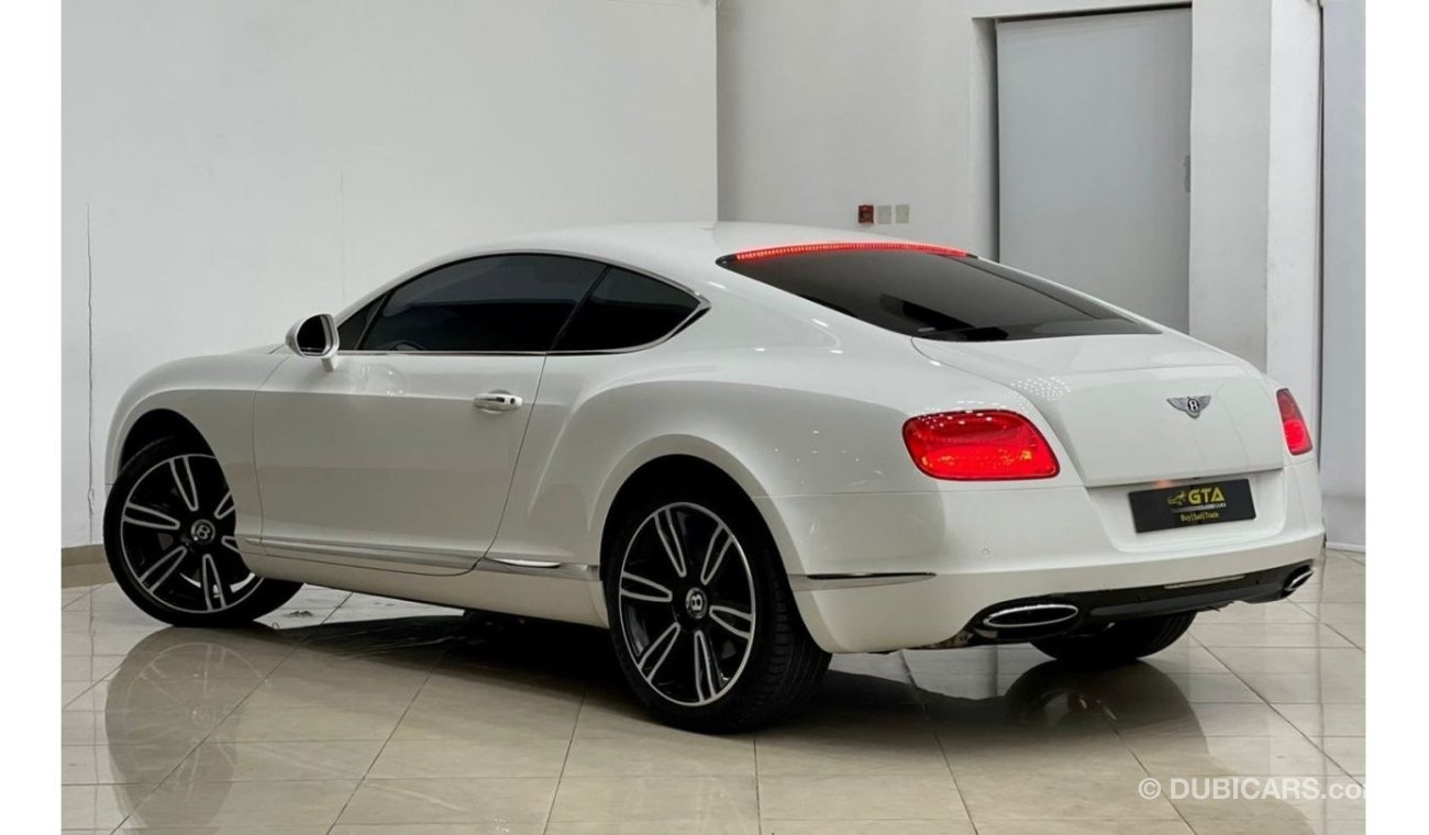 Bentley Continental GT 2013 Bentley Continental GT, Full Service History, GCC.