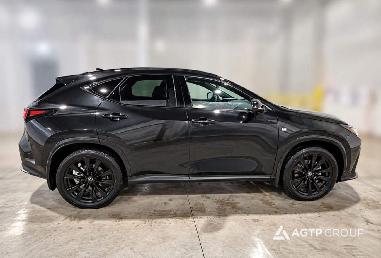 Lexus NX 350h PLATINUM 2.5L Hybrid | FULL OPTION | Automatic e-CVT | AWD | Canadian Specs | Black | F SPORT Styling | Panor